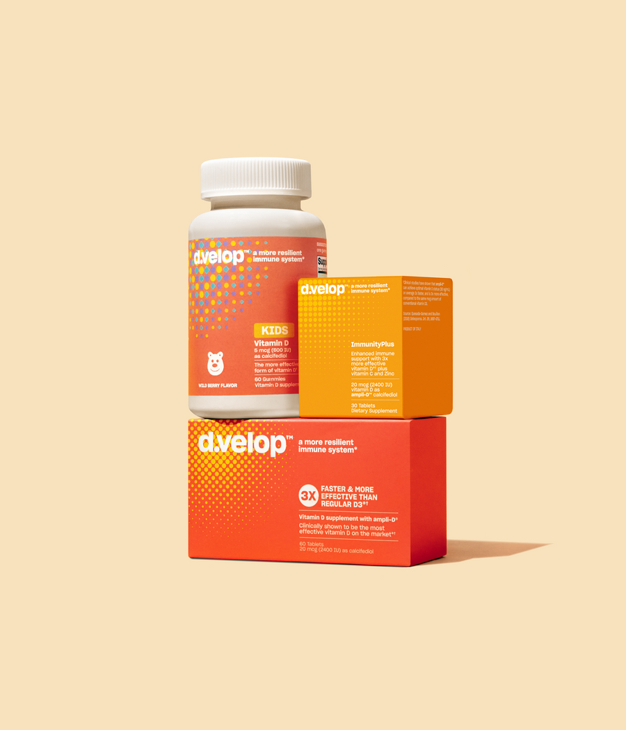 Should I be taking other supplements with d.velop™?