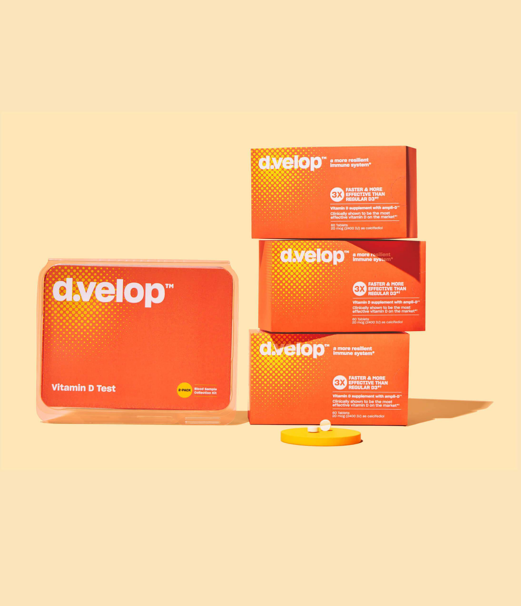 Vitamin D Test Kit - 2 Pack